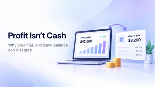 Cash Flow vs. Profit – Why Your P&L and Your Bank Balance Can Disagree