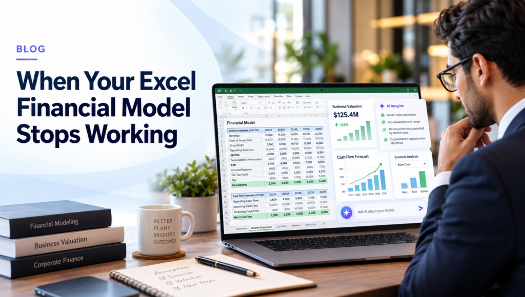 When Your Excel Financial Model Stops Working (and What Founders Do Next)